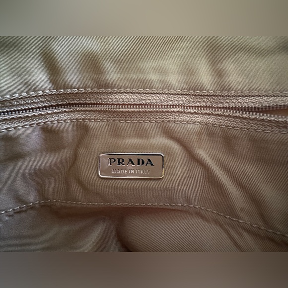 Prada Beige Nylon  Tote Bag - Picture 9 of 12